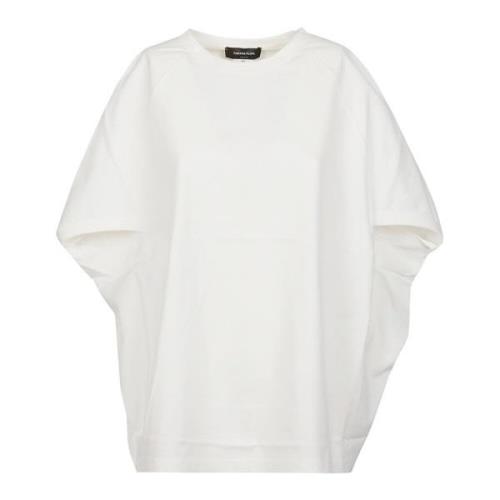 Wit T-Shirt 0142 Fabiana Filippi , White , Dames