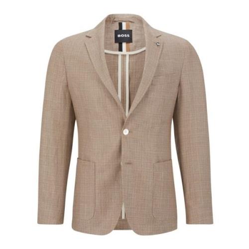 Klassieke Blazer Hugo Boss , Beige , Heren