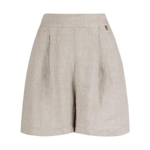 Short Shorts BomBoogie , Beige , Dames