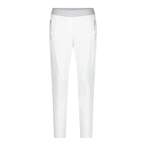 Slim-fit Trousers Raffaello Rossi , White , Dames
