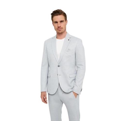 Zuitable-Blazer Zuitable , Gray , Heren