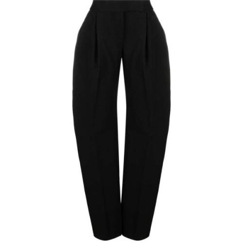 Wide Trousers The Attico , Black , Dames