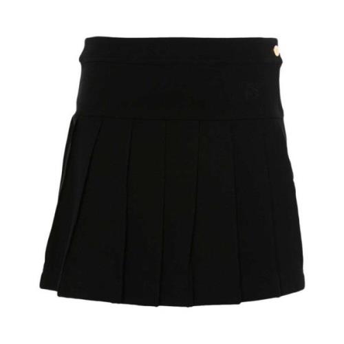 Short Skirts Palm Angels , Black , Dames