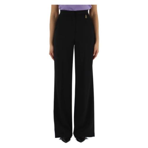 Trousers Elisabetta Franchi , Black , Dames