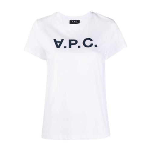 Witte T-shirts en Polos van A.p.c. A.p.c. , White , Dames