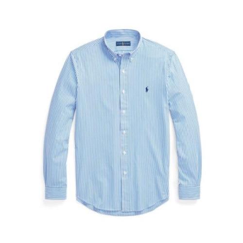 Klassiek Overhemd Ralph Lauren , Blue , Heren