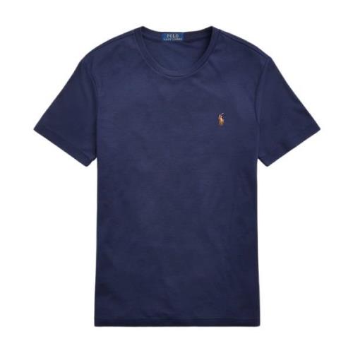 Klassiek Logo T-shirt Ralph Lauren , Blue , Heren