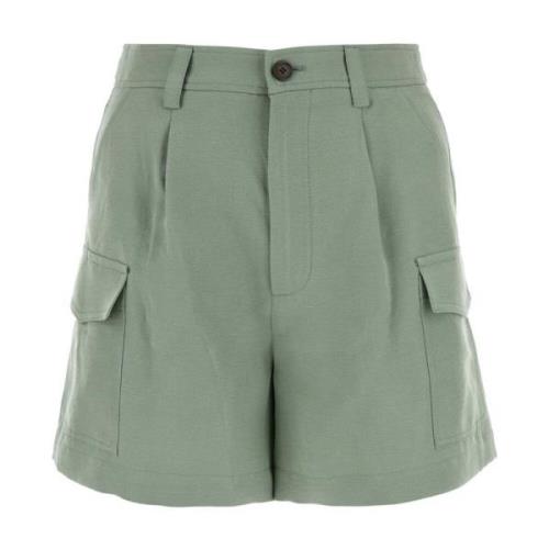 Sage Green Shorts Woolrich , Green , Dames