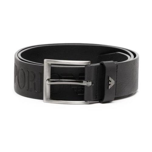 Belts Emporio Armani , Black , Heren