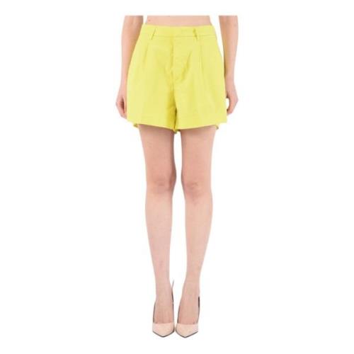 Short Shorts Dondup , Yellow , Dames