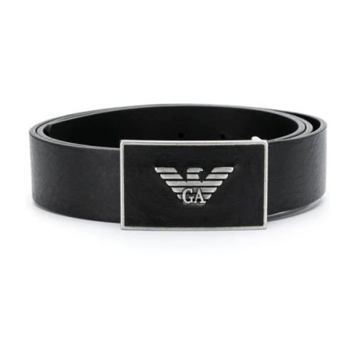 Belts Emporio Armani , Black , Heren