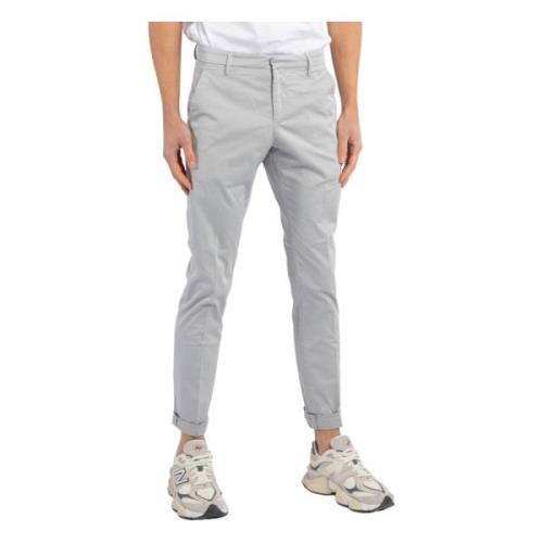 Slim-fit Trousers Dondup , Gray , Heren