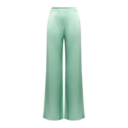 Wide Trousers Maliparmi , Green , Dames