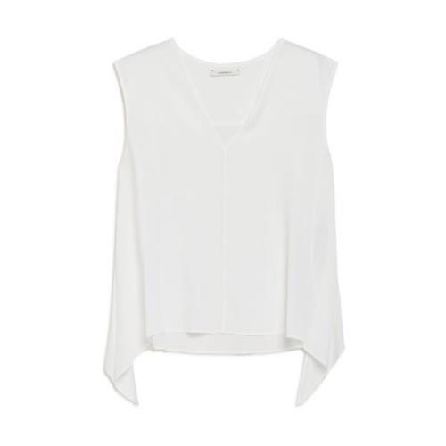 Mouwloze Top Maliparmi , White , Dames