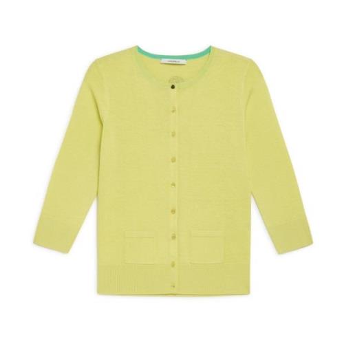 Cardigans Maliparmi , Yellow , Dames