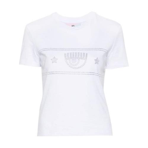 T-Shirts Chiara Ferragni Collection , White , Dames