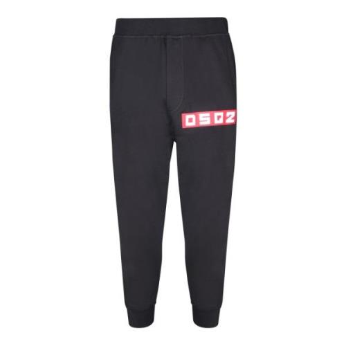 Trousers Dsquared2 , Black , Heren