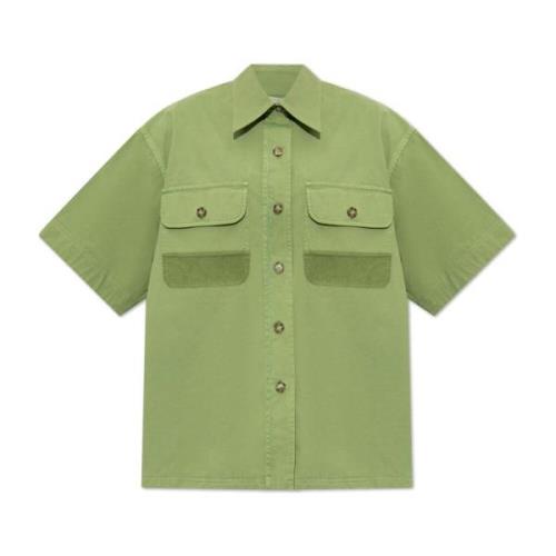 Oversized shirt Stella McCartney , Green , Dames
