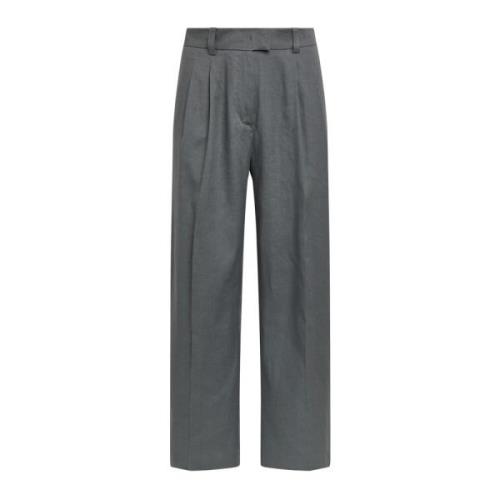 Slim-fit Trousers Maliparmi , Gray , Dames