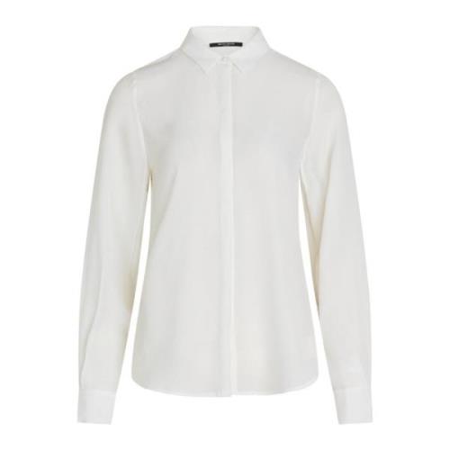 Elegant Zijden Shirt Lilliebbcorinna Snow White Bruuns Bazaar , White ...