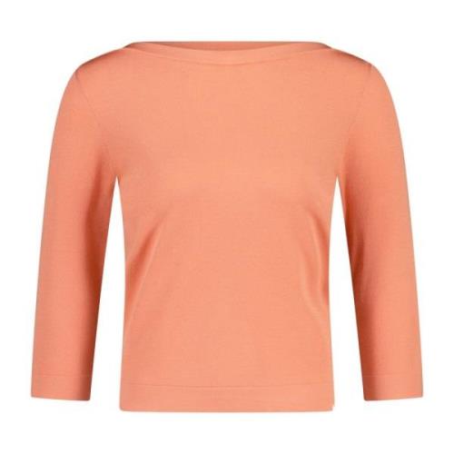 Sweatshirts Roberto Collina , Orange , Dames