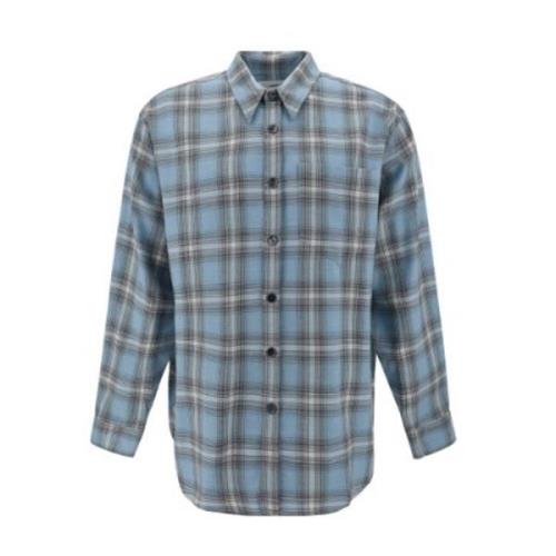 Shirts Ami Paris , Blue , Heren