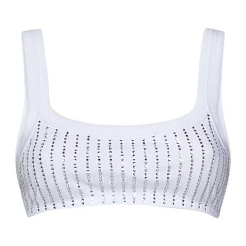 Mouwloze Top The Attico , White , Dames