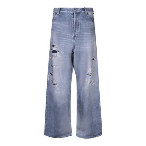 Jeans Balenciaga , Blue , Heren