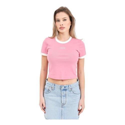 T-Shirts Levi's , Pink , Dames