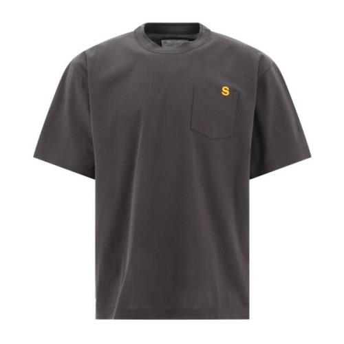 T-Shirts Sacai , Gray , Heren