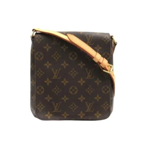 Pre-owned Canvas louis-vuitton-bags Louis Vuitton Vintage , Brown , Da...