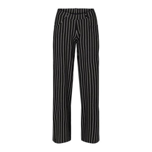 Straight Trousers LauRie , Black , Dames