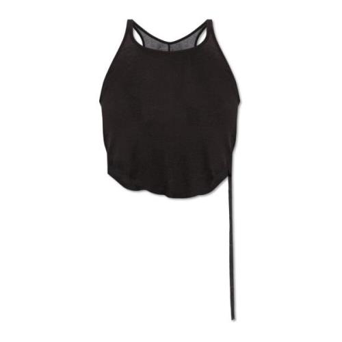 Basic Tank Cropped top Rick Owens , Black , Dames