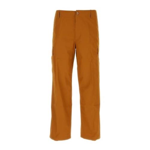 Stijlvolle Straight Broek Kenzo , Brown , Heren