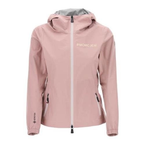 Light Jackets Moncler , Pink , Dames