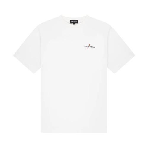 Resort T-shirt Wit/Groen Heren Quotrell , Multicolor , Heren