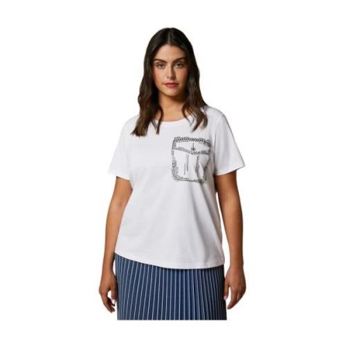 T-Shirts Marina Rinaldi , White , Dames