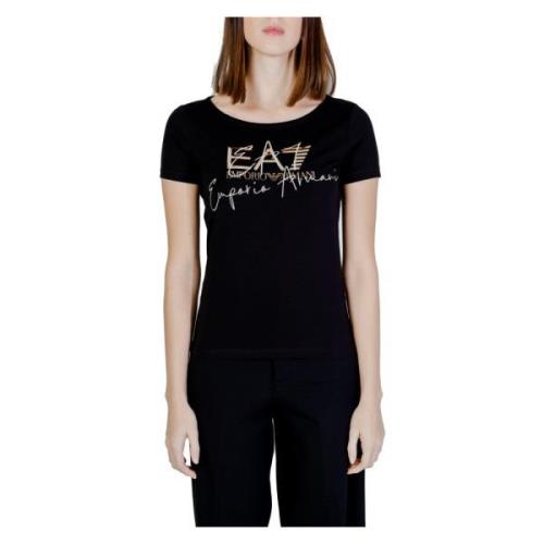 T-Shirts Emporio Armani EA7 , Black , Dames