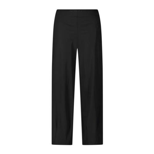 Straight Trousers Raffaello Rossi , Black , Dames