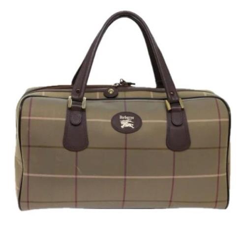 Pre-owned Fabric travel-bags Burberry Vintage , Brown , Dames