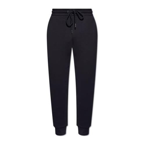 Sweatpants met logo Moncler , Blue , Heren