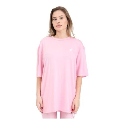 T-Shirts Adidas Originals , Pink , Dames