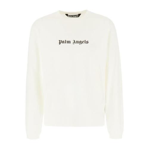 Sweatshirts Palm Angels , White , Heren