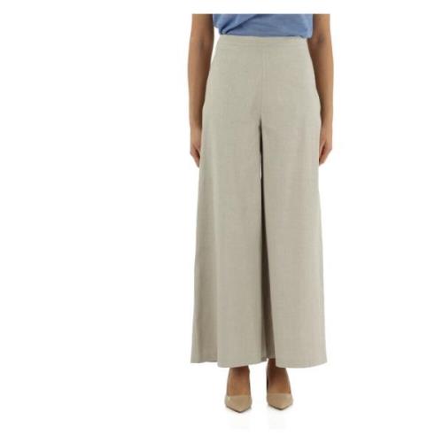 Trousers Maliparmi , Beige , Dames