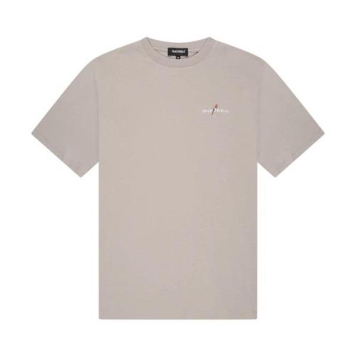 Quotrell Resort T-Shirt Heren Beige/Wit Quotrell , Multicolor , Heren
