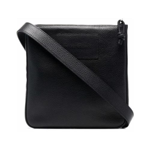Messenger Bags Emporio Armani , Black , Heren