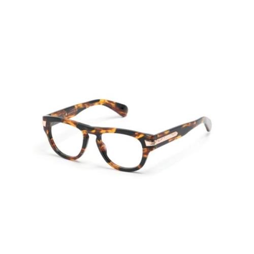 Bruin/Havana Optisch Montuur Gucci , Brown , Heren