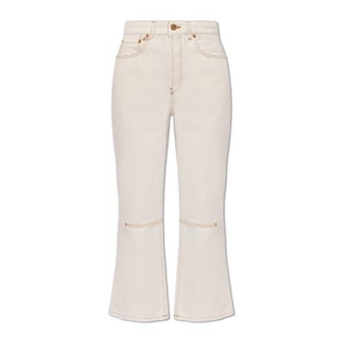 Kick flare jeans Jacquemus , White , Dames