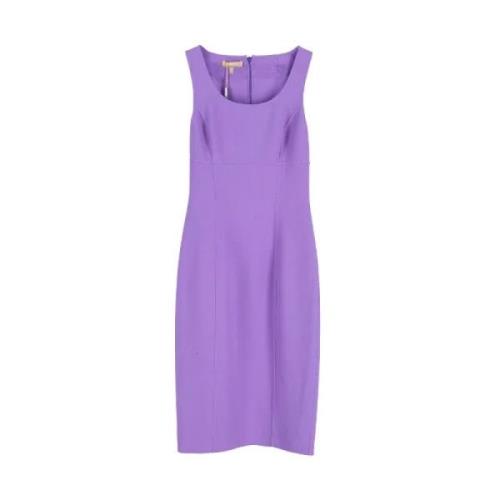 Pre-owned Wool dresses Michael Kors Pre-owned , Purple , Dames