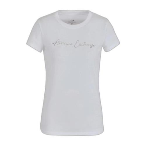 T-Shirts Armani Exchange , White , Dames